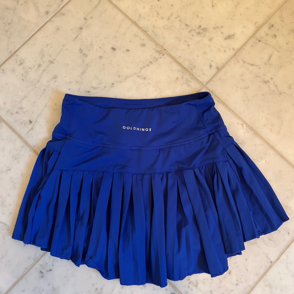Blue Gold Hinge Skirt XS